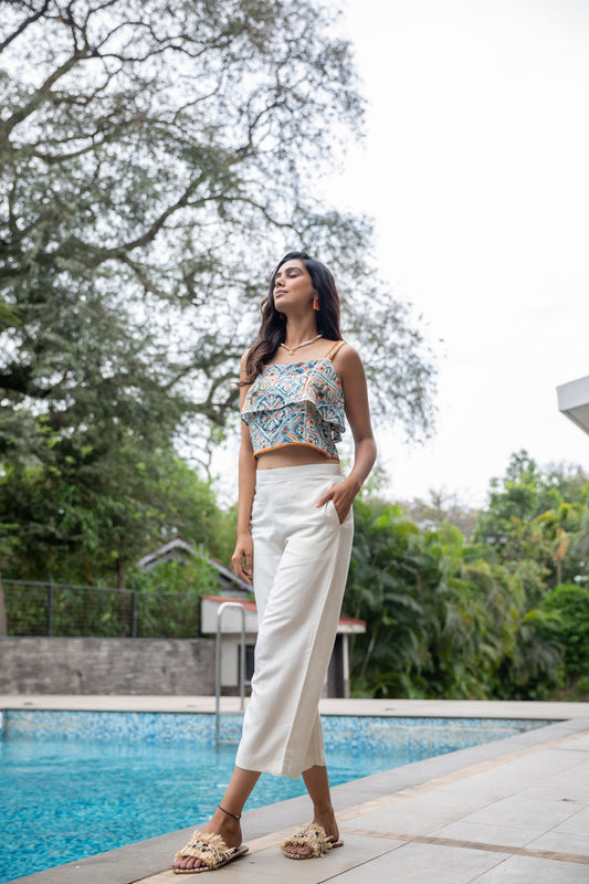 Pastel Paradise Cotton Co-ord Set - Yuvani