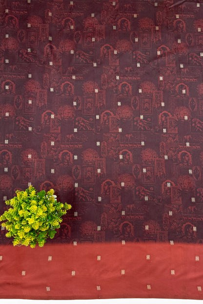 Patrika Banarasi Printed Saree - Yuvani