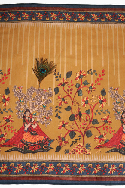 Phoolwari Chanderi Cotton Saree - Yuvani