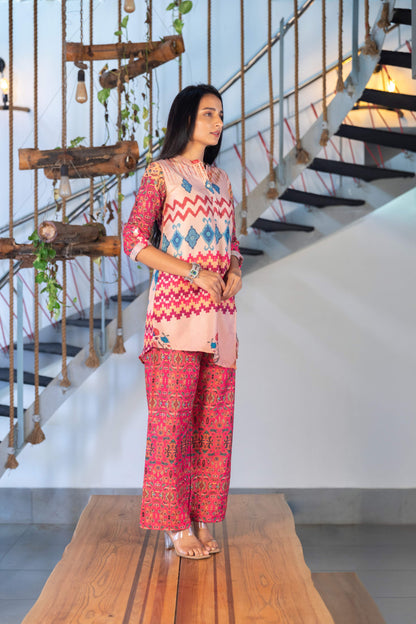 Pink Punch Coord Set - Yuvani