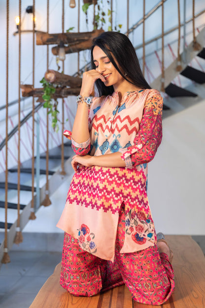 Pink Punch Coord Set - Yuvani