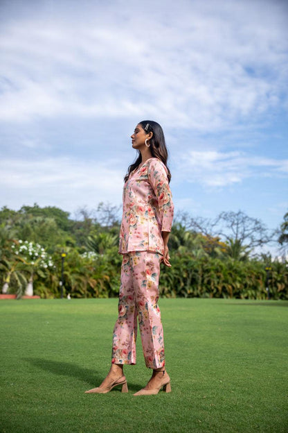 Preety Pink Co-ord Set - Yuvani