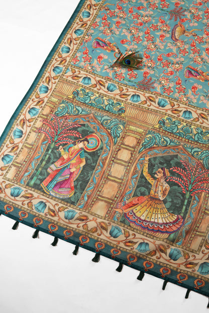 Premanjali Chanderi Saree - Yuvani