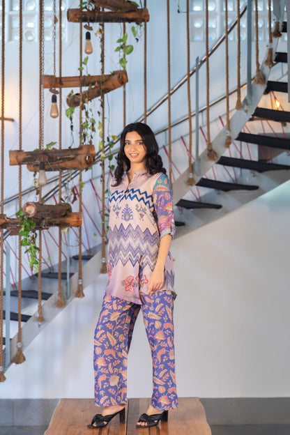 Purple Play Coord Set - Yuvani