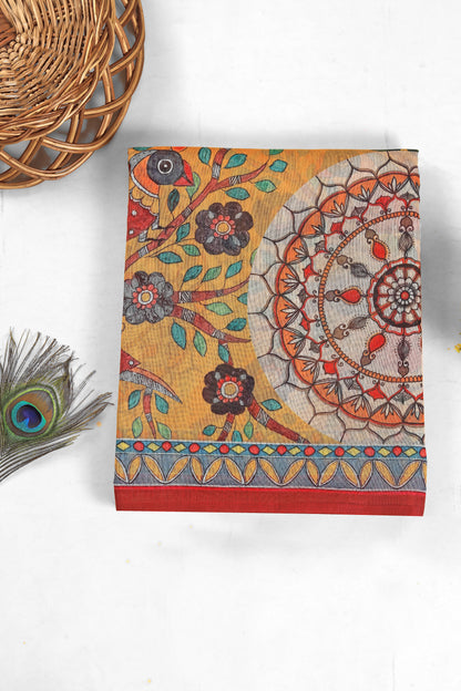 Pushp-Vatika Chanderi Saree - Yuvani