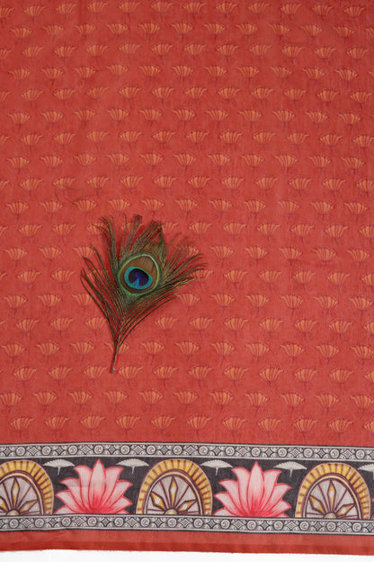 Raas Rangini Chanderi Saree - Yuvani