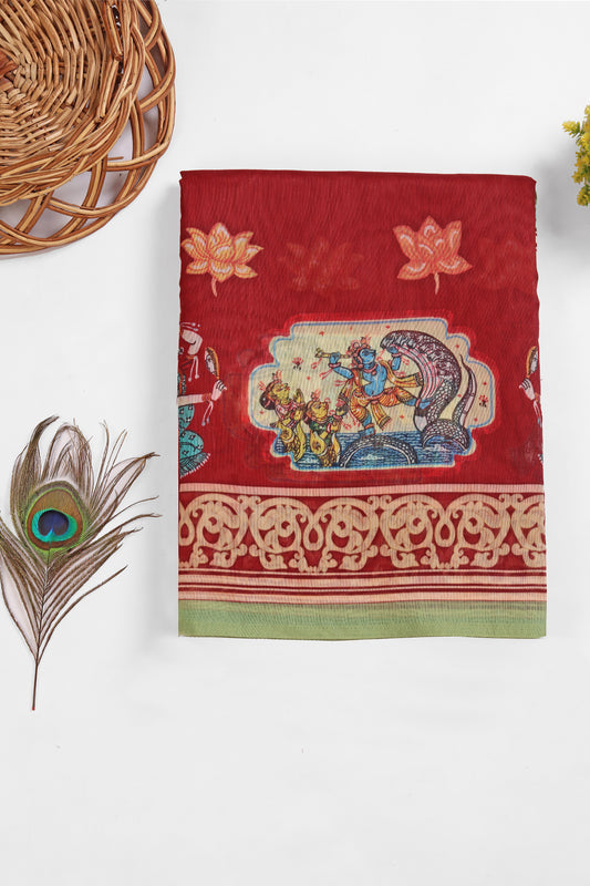 Radha Ridhaya Chanderi Saree - Yuvani