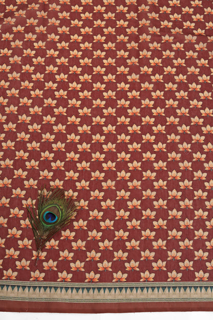 Raj-Hans Chanderi Saree - Yuvani