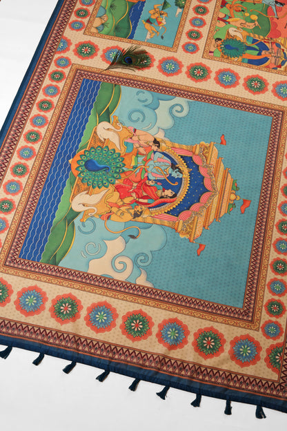 Ram-Rajya Chanderi Saree - Yuvani