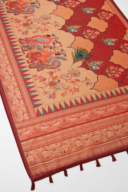 Rang-Bhaav Chanderi Saree - Yuvani