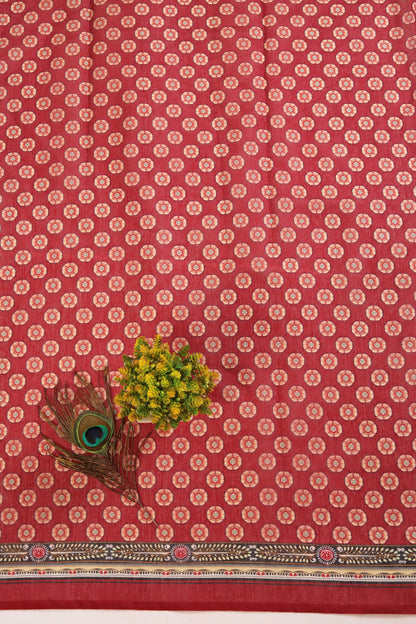 Rang Gajraj Chanderi Saree - Yuvani