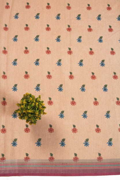 Rang Lekha Linen Saree - Yuvani
