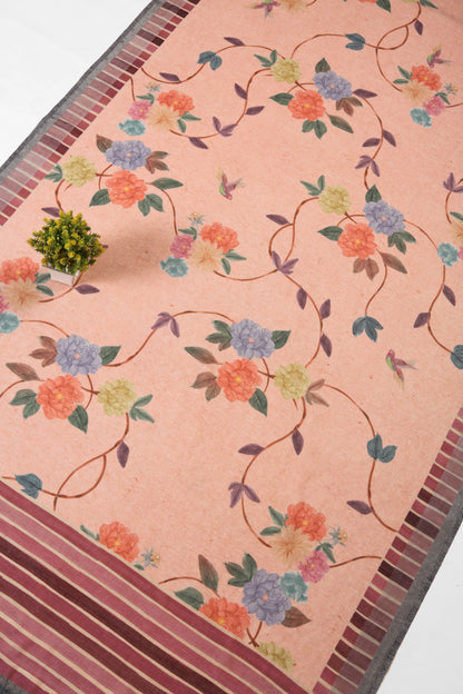 Ritu Kamal Linen Saree - Yuvani
