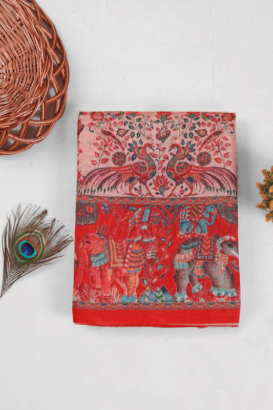 Rudra Leela Chanderi Saree - Yuvani