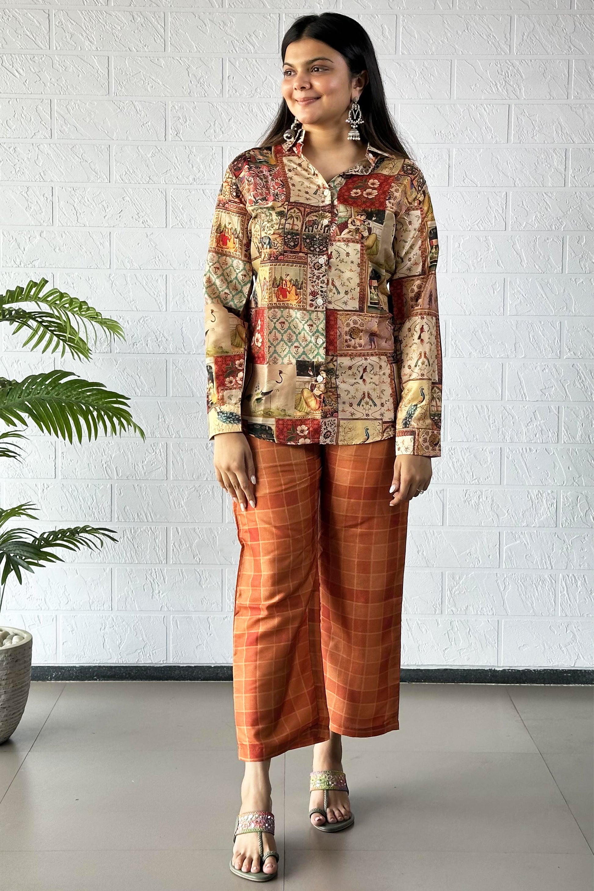 Rust Heritage Coord Set - Yuvani