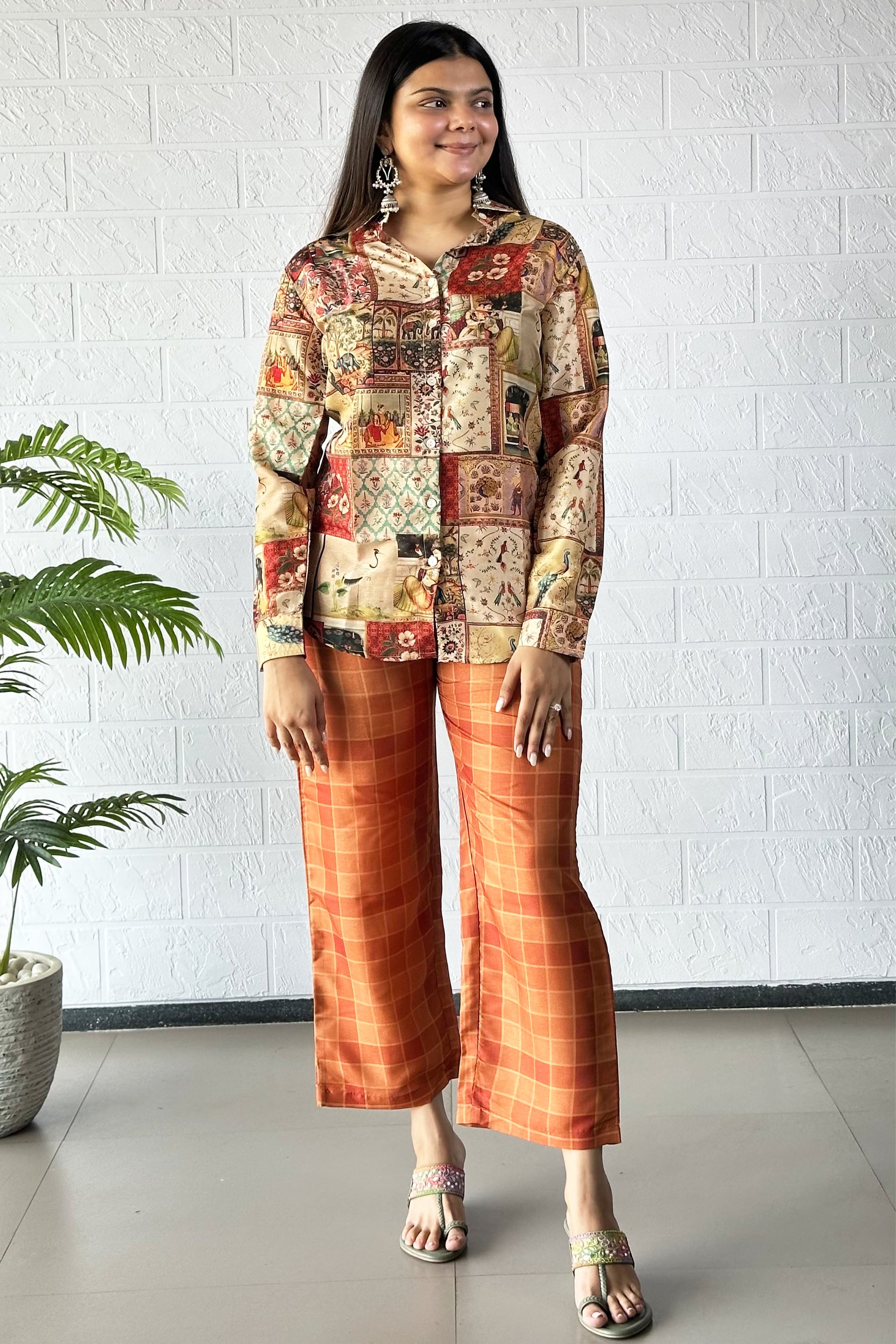 Rust Heritage Coord Set - Yuvani