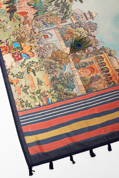 Shahi Bagh Chanderi Saree - Yuvani