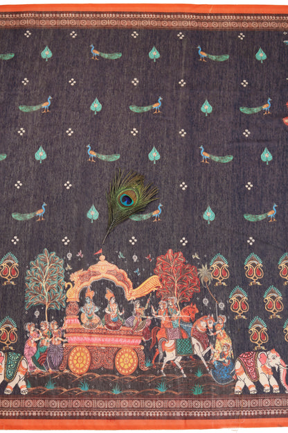 Shubha Ratha Chanderi Saree - Yuvani