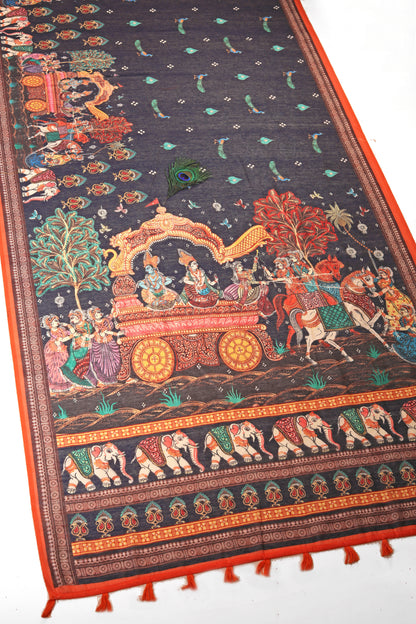 Shubha Ratha Chanderi Saree - Yuvani