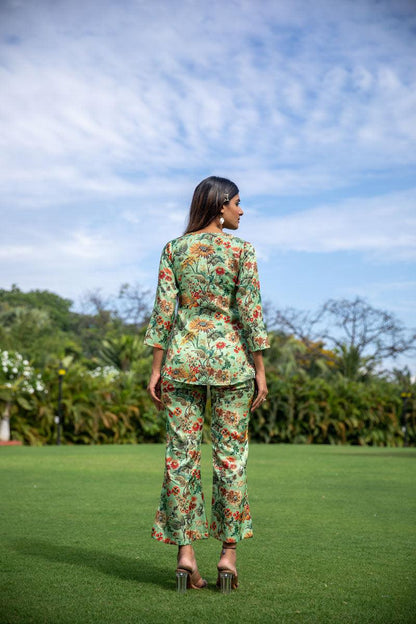 Soaring Sunflower Co-ord Set - Yuvani