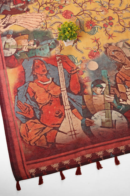 Swarna Lata Chanderi Saree - Yuvani