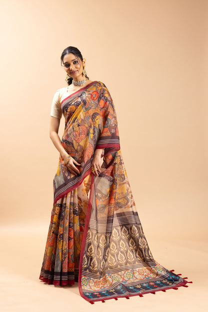 Sakhi Sabha Chanderi Saree