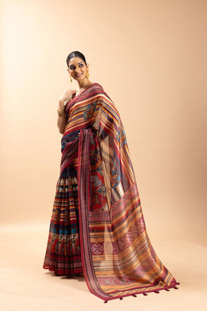Maaya Chanderi Cotton Saree
