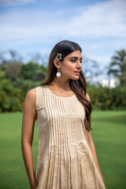 Vintage Vines Sleaveless Set - Yuvani