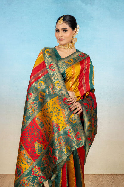 Kasturi Jacquard Saree