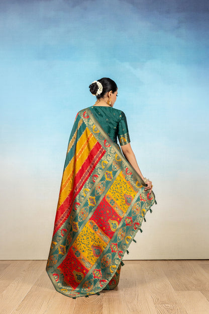 Kasturi Jacquard Saree