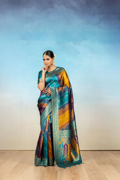 Morni Jacquard Saree
