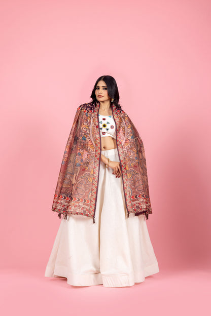 Kavya Chanderi Dupatta