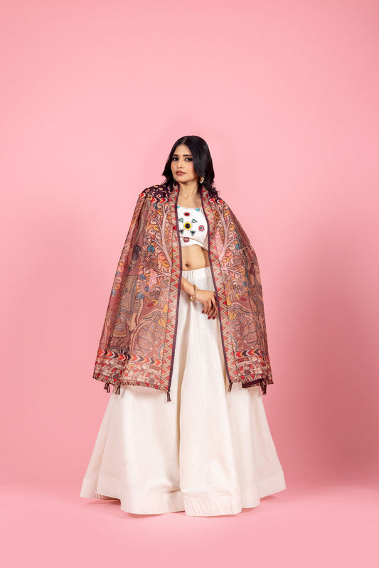 Kavya Chanderi Dupatta