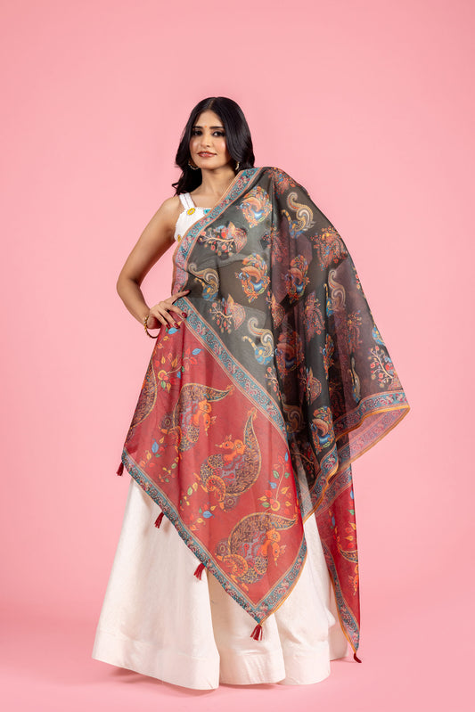 Mahika Chanderi Dupatta