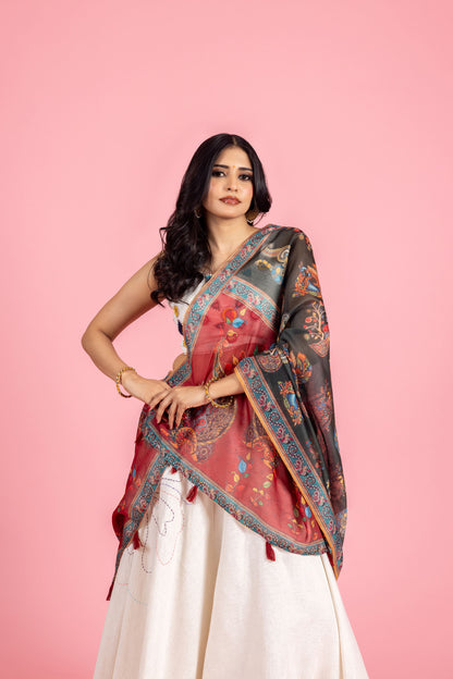 Mahika Chanderi Dupatta