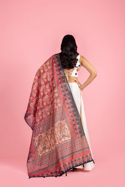 Avika Chanderi Dupatta