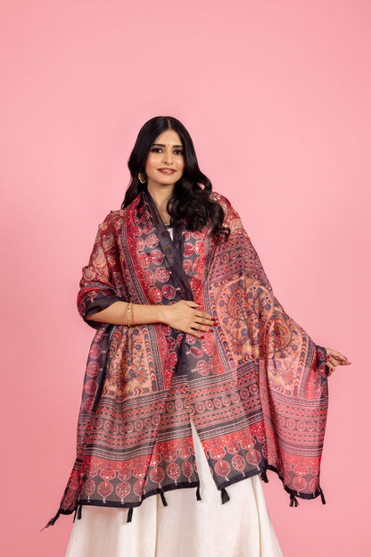 Avika Chanderi Dupatta