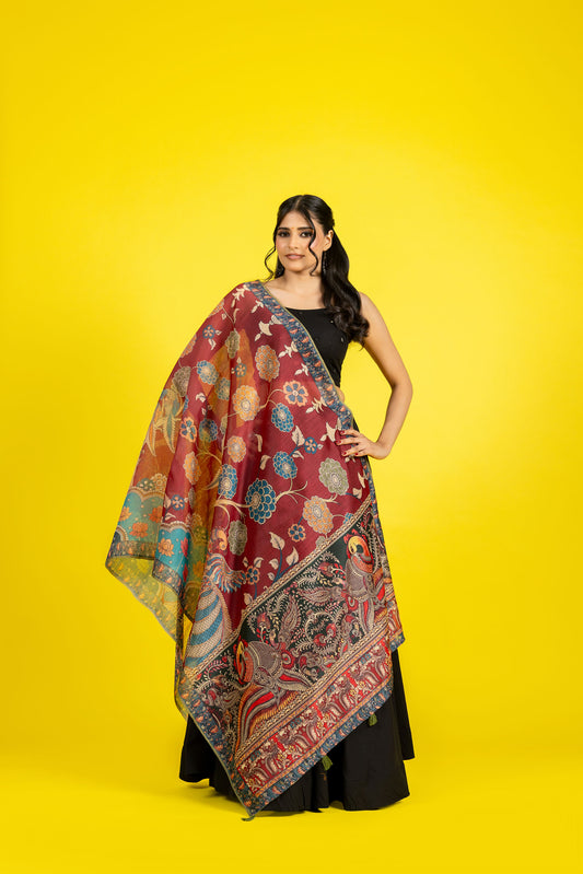 Mayurika Chanderi Dupatta