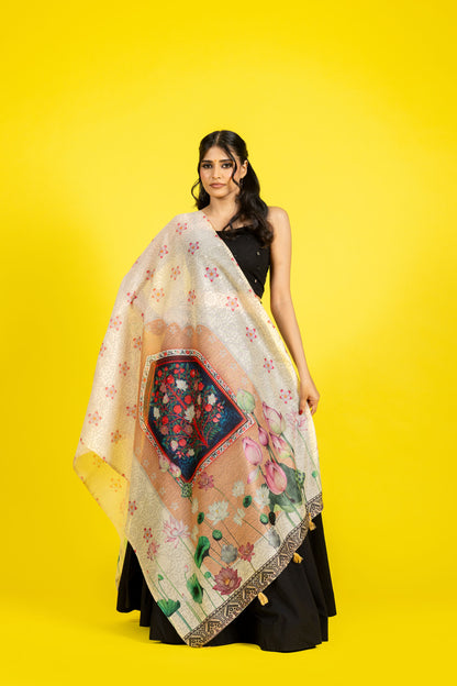 Kamalika Chanderi Dupatta
