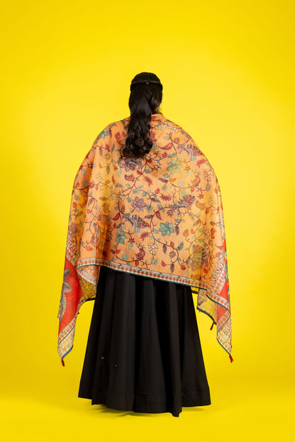 Chitrali Chanderi Dupatta