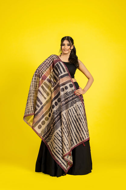 Taarika Chanderi Dupatta