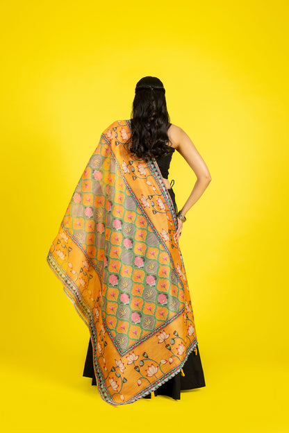 Nalini Chanderi Dupatta