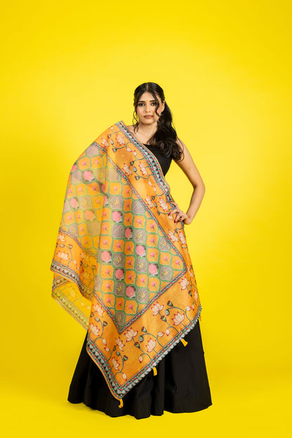 Nalini Chanderi Dupatta