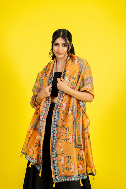 Nalini Chanderi Dupatta