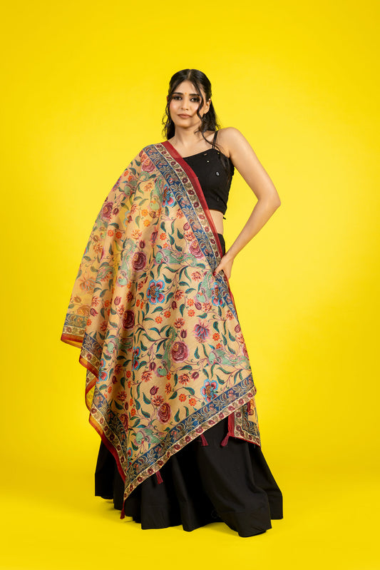 Gulshan Chanderi Dupatta