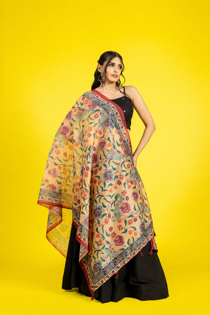Gulshan Chanderi Dupatta