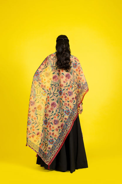 Gulshan Chanderi Dupatta