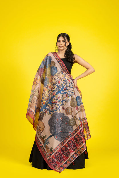 Madhavi Chanderi Dupatta