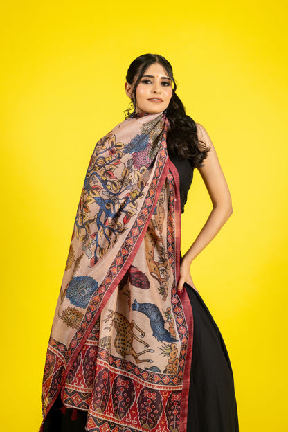 Madhavi Chanderi Dupatta