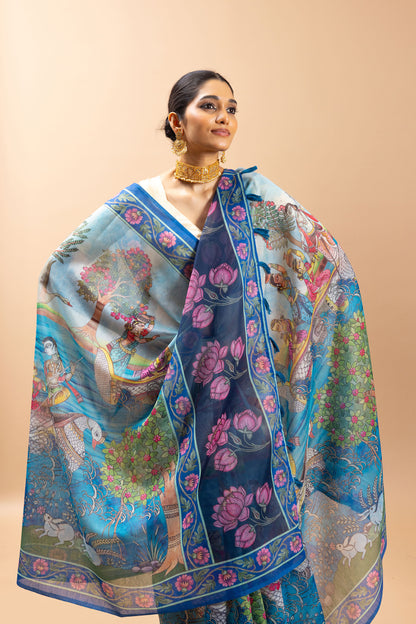 Tarangini Chanderi Saree - Yuvani